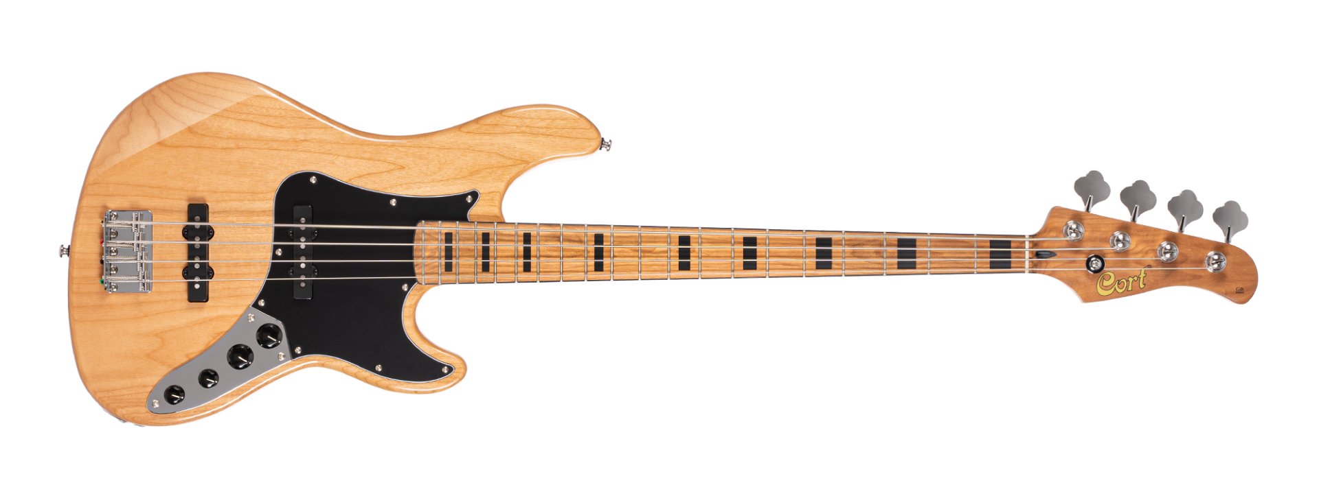 CORT GB64JJNAT BASS GİTAR, 4 TELLİ, NATUREL