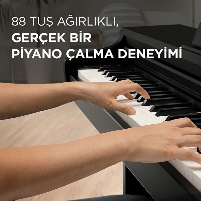 KAWAI KDP75B Siyah Dijital Piyano (Tabure & Kulaklık Hediyeli)
