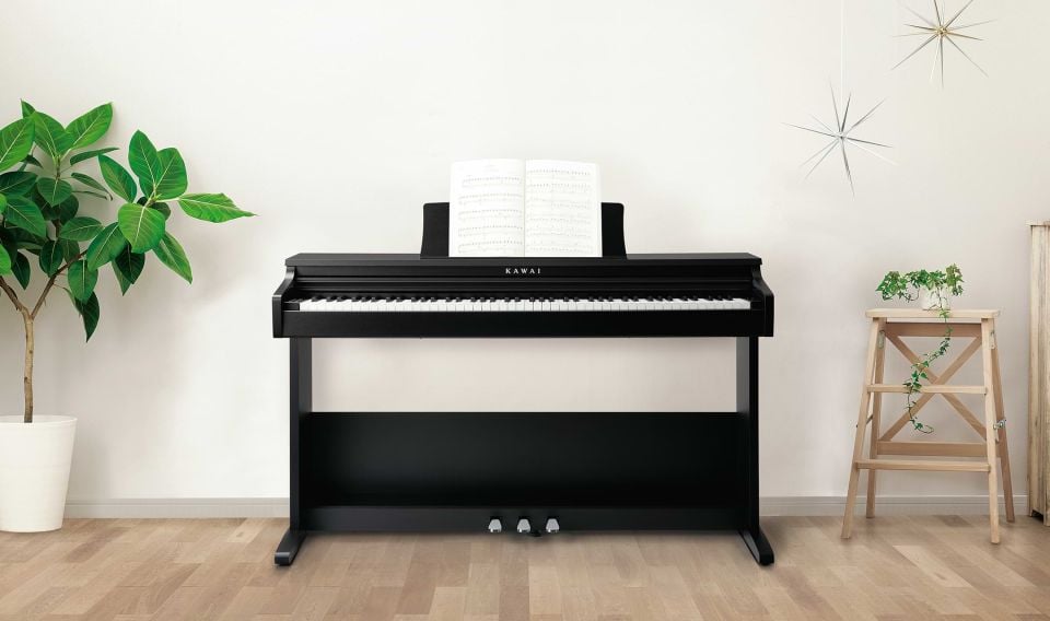 KAWAI KDP75B Siyah Dijital Piyano (Tabure & Kulaklık Hediyeli)
