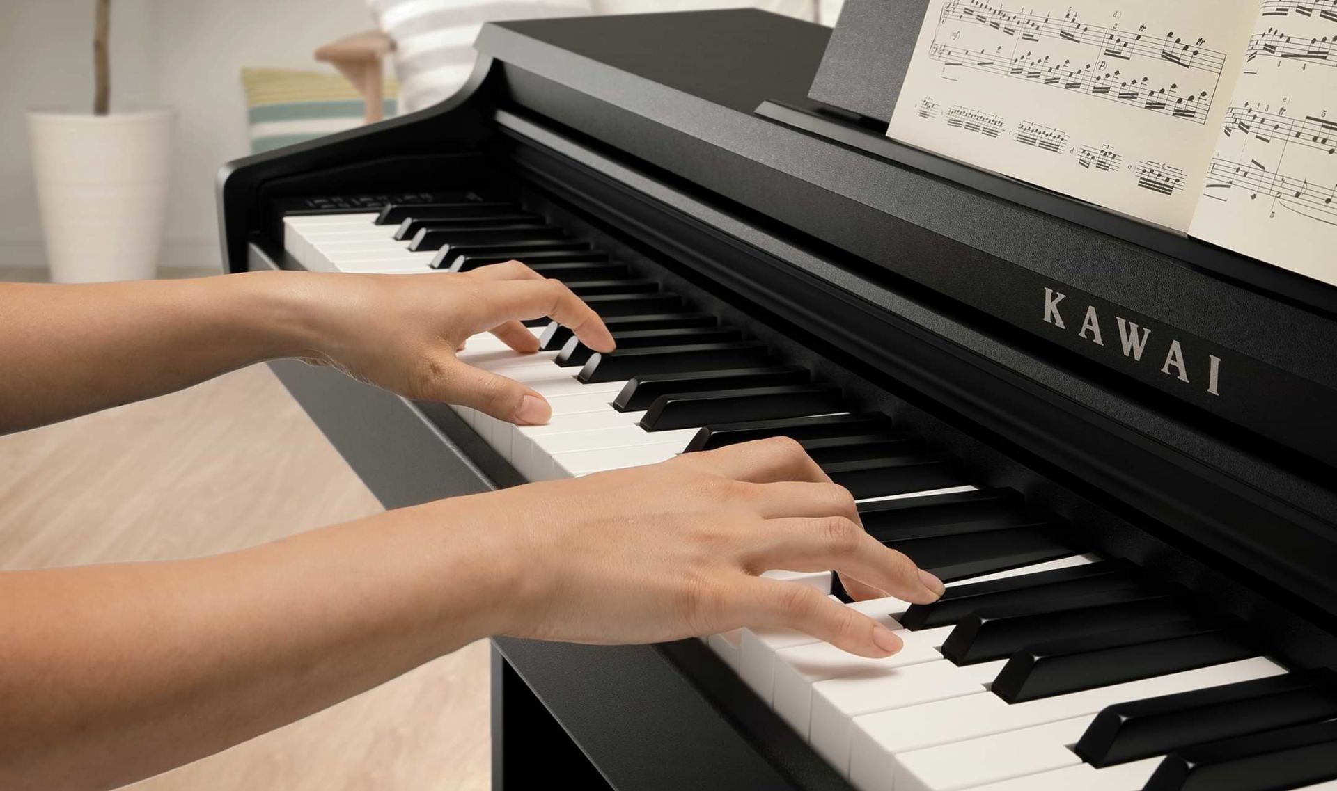KAWAI KDP75B Siyah Dijital Piyano (Tabure & Kulaklık Hediyeli)