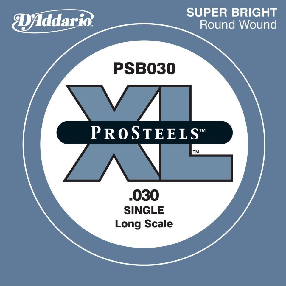 DADDARIO PSB030 BASS TEK TEL, PRO STEELS, 0.030
