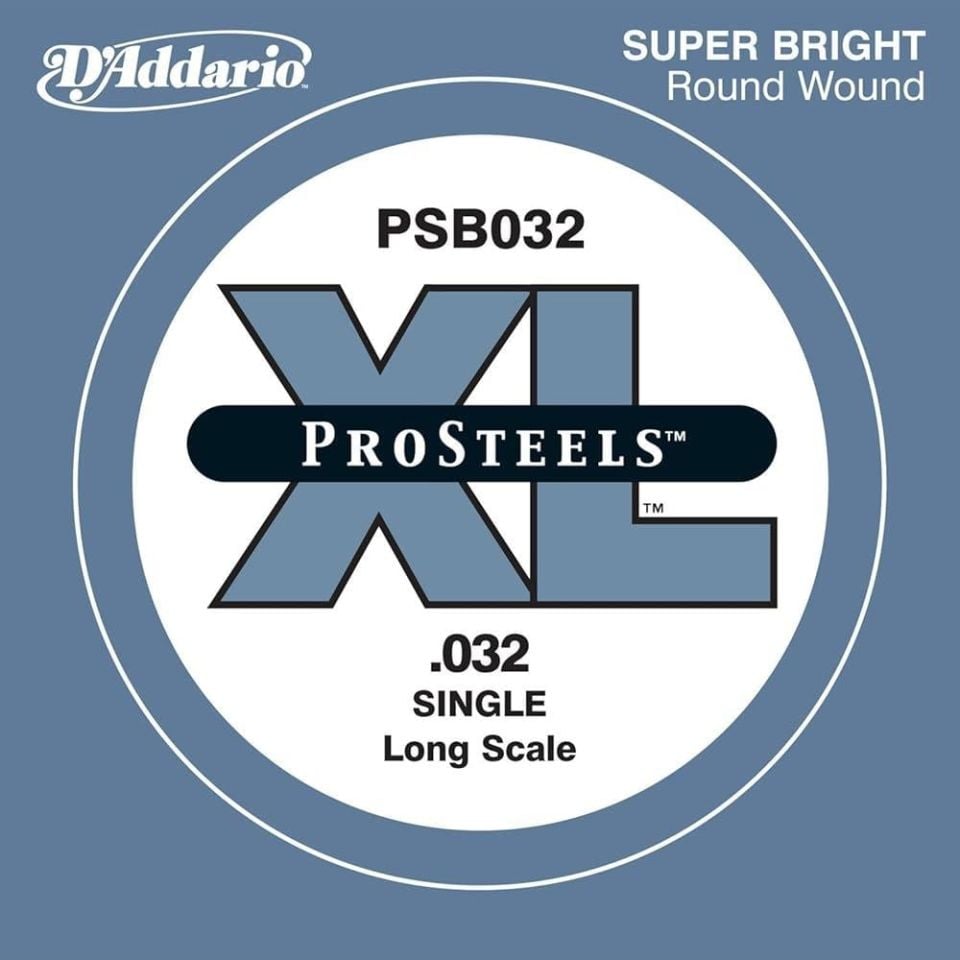 DADDARIO PSB032 BASS TEK TEL, PRO STEELS, 0.032