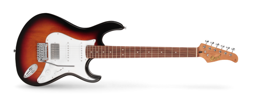 CORT G260CS 3TS ELEKTRO GİTAR, DUNCAN DİZAYN, 3 TON SUNBURST, (S-S-H)