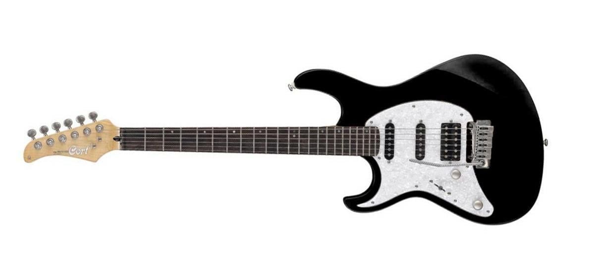 CORT G250LHBK ELEKTRO GİTAR SOLAK, SİYAH, (S-S-H)