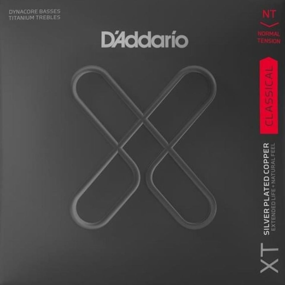 DADDARIO XTC45TT KLASİK GİTAR TEL SETİ, TITANIUM, NORMAL TENSION