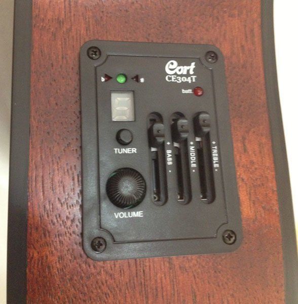 Cort Elektro Akustik Gitar AD810E-OPW