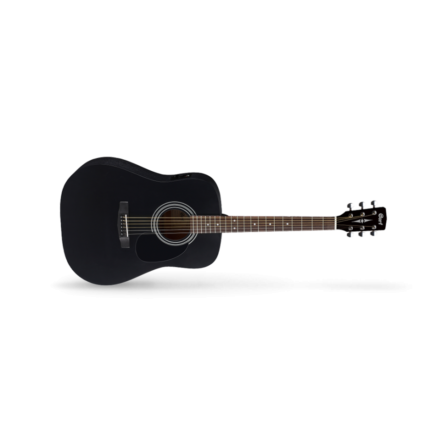 Cort Elektro Akustik Gitar AD810E-BKS