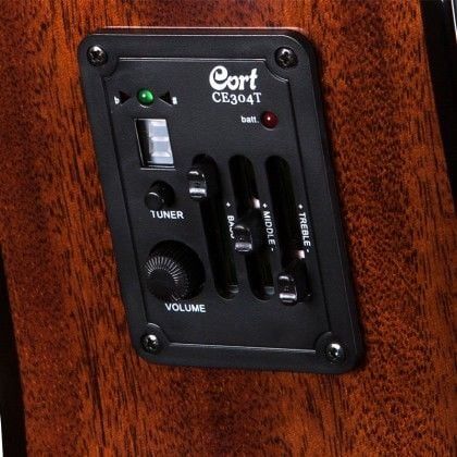 Cort Elektro Akustik Gitar AF510E-OP