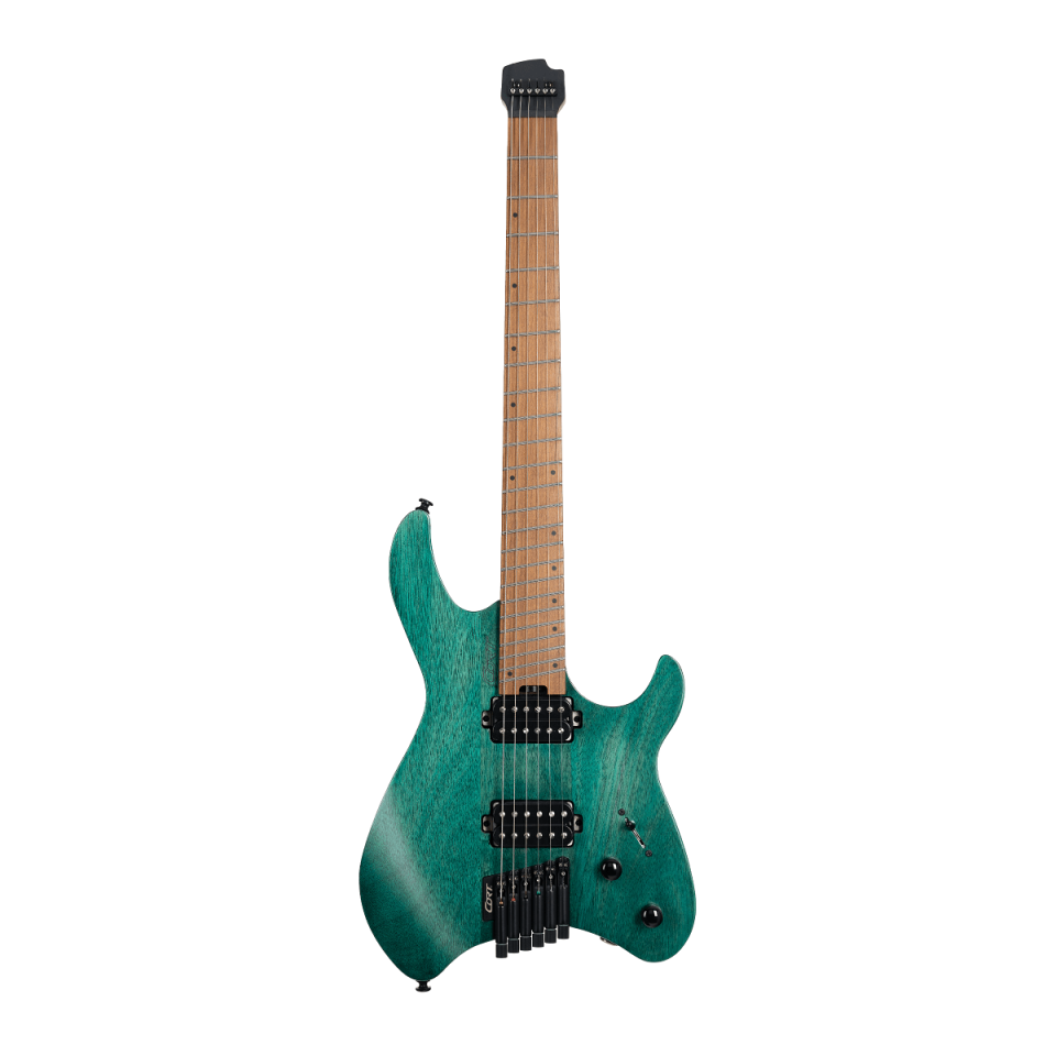 CORT SPACE G6MS SGTQ ELEKTRO GİTAR, YARI PARLAK TURKUAZ, ÇANTALI