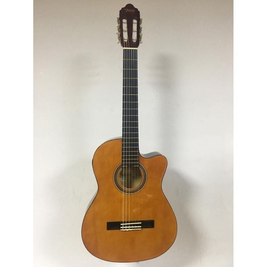VALENCIA ELEKTRO KLASİK GİTAR SAP ÇELİKLİ 4/4 NATUREL