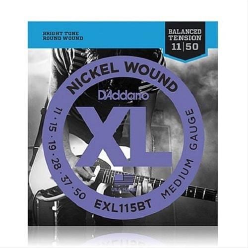 DADDARIO EXL115BT ELEKTRO GİTAR TEL SETİ, XL, 11-50, NICKEL WOUND