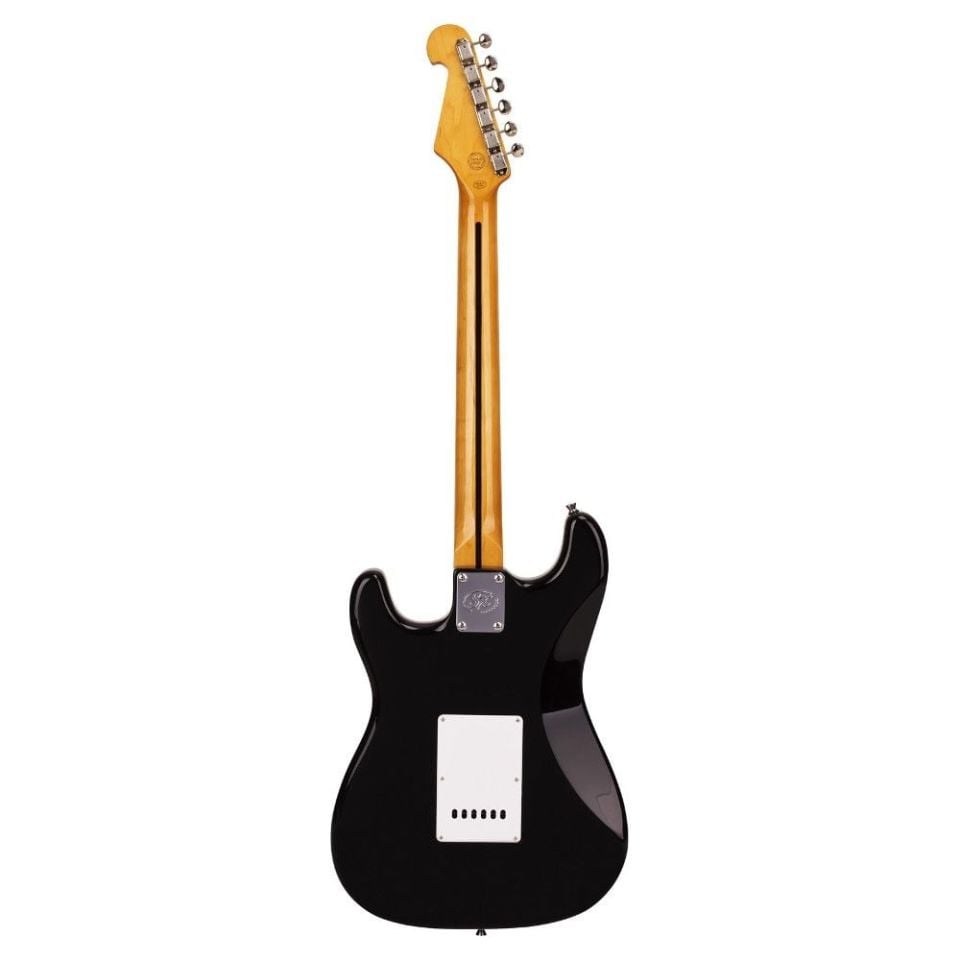 SX Stratocaster Elektro Gitar (Black)