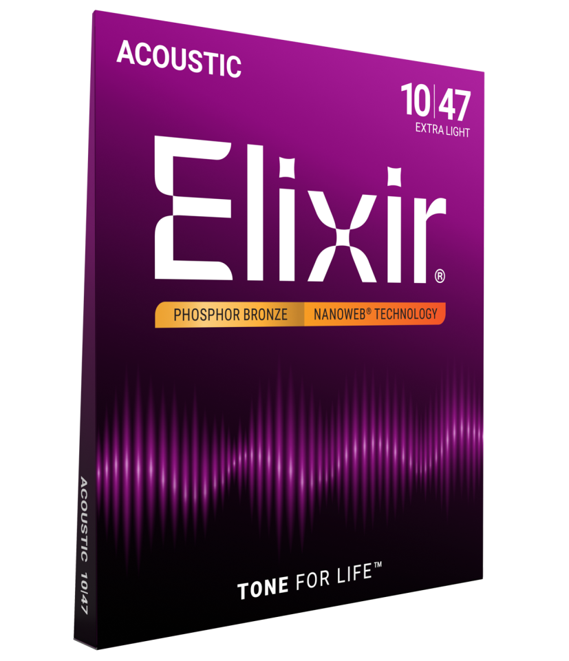 Elixir 010-047 Fosfor Bronz Akustik Gitar Teli (16002)