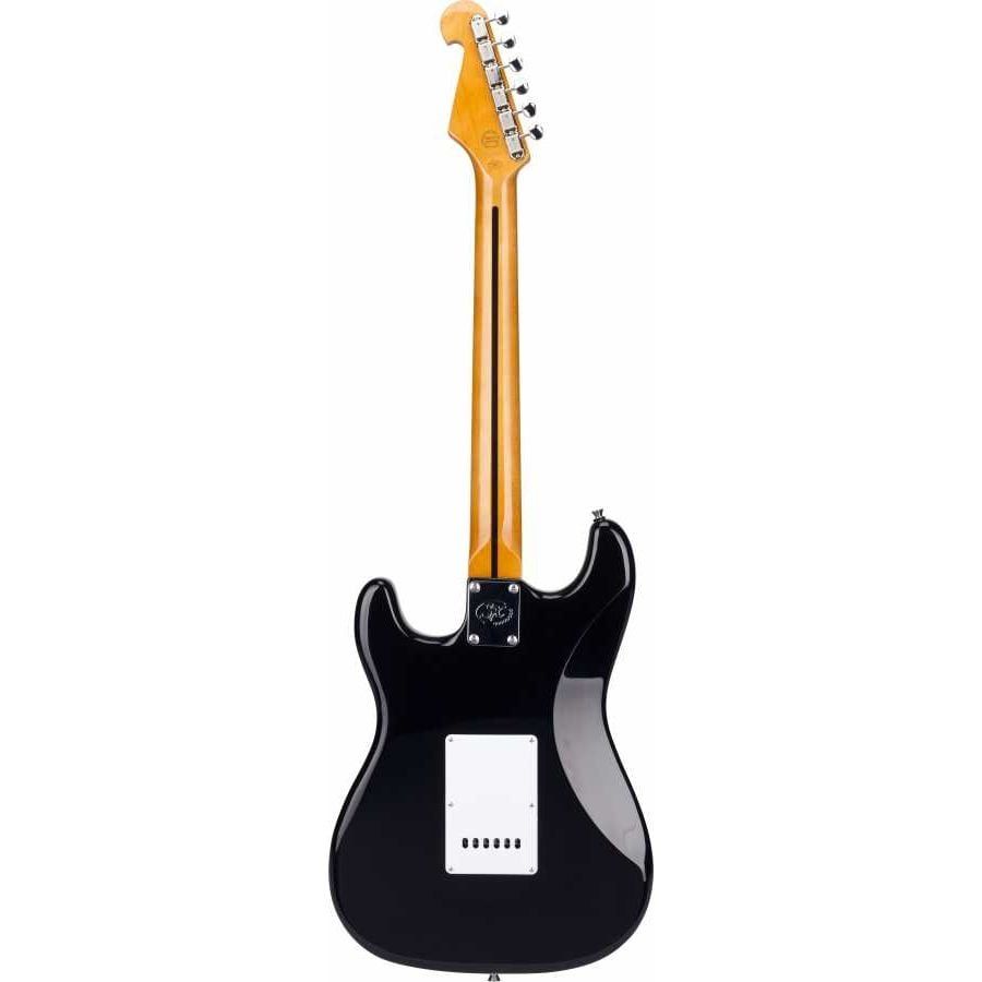 SX Stratocaster Elektro Gitar (Black)