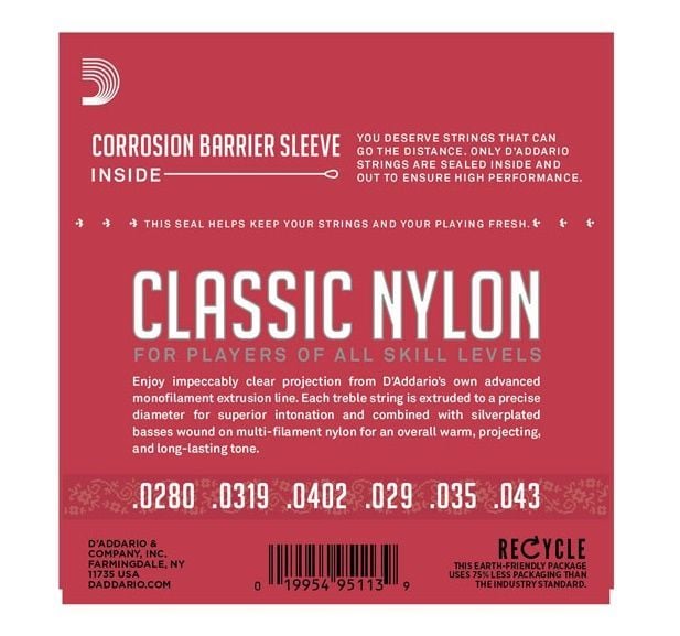 Daddario Klasik Gitar Tel Seti - EJ27N