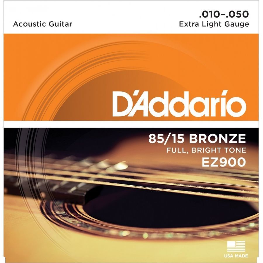 Daddario Akustik Gitar Tel Seti - EZ900 (85/15 Bronze)