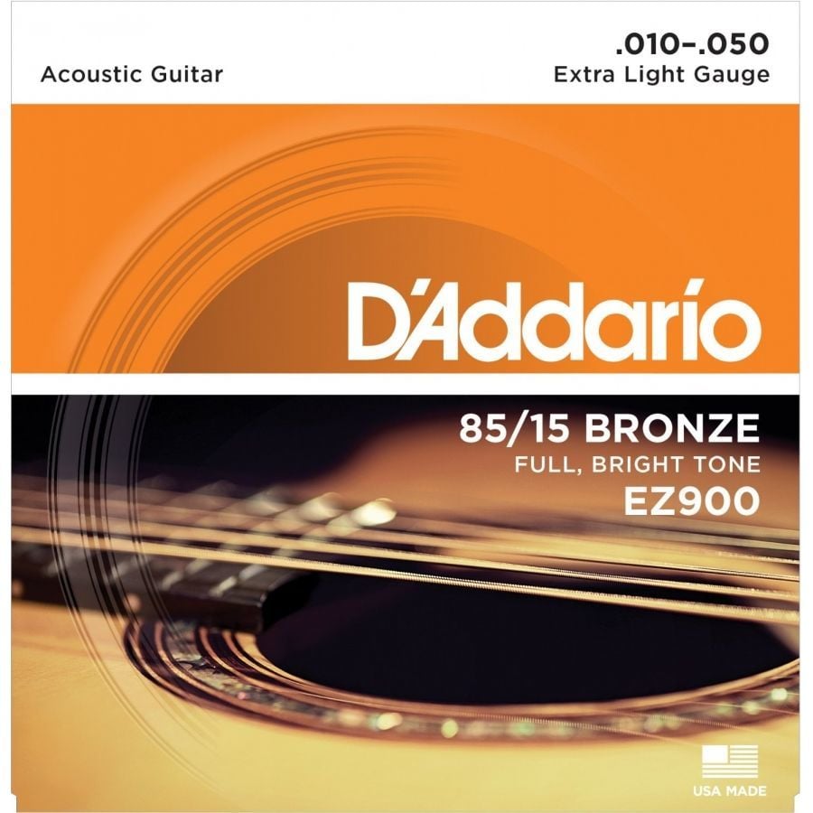 Daddario Akustik Gitar Tel Seti - EZ900 (85/15 Bronze)
