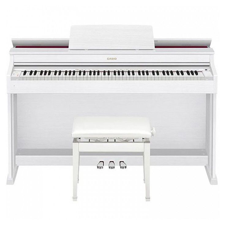 Casio AP470 Dijital Piyano Mat Beyaz (Tabure ve Kulaklık Hediyeli)
