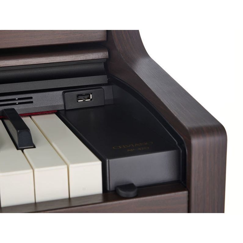 Casio AP470 Dijital Piyano Kahverengi (Tabure ve Kulaklık Hediyeli)