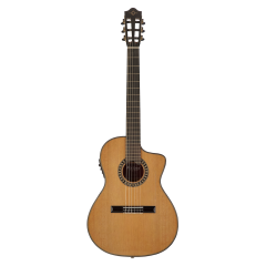 Martinez MP-1 PRE CET Cutaway İnce Kasa Elektro Klasik Gitar Wagon Soft Case dahil