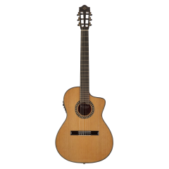 Martinez MP-1 PRE CET Cutaway İnce Kasa Elektro Klasik Gitar Wagon Soft Case dahil