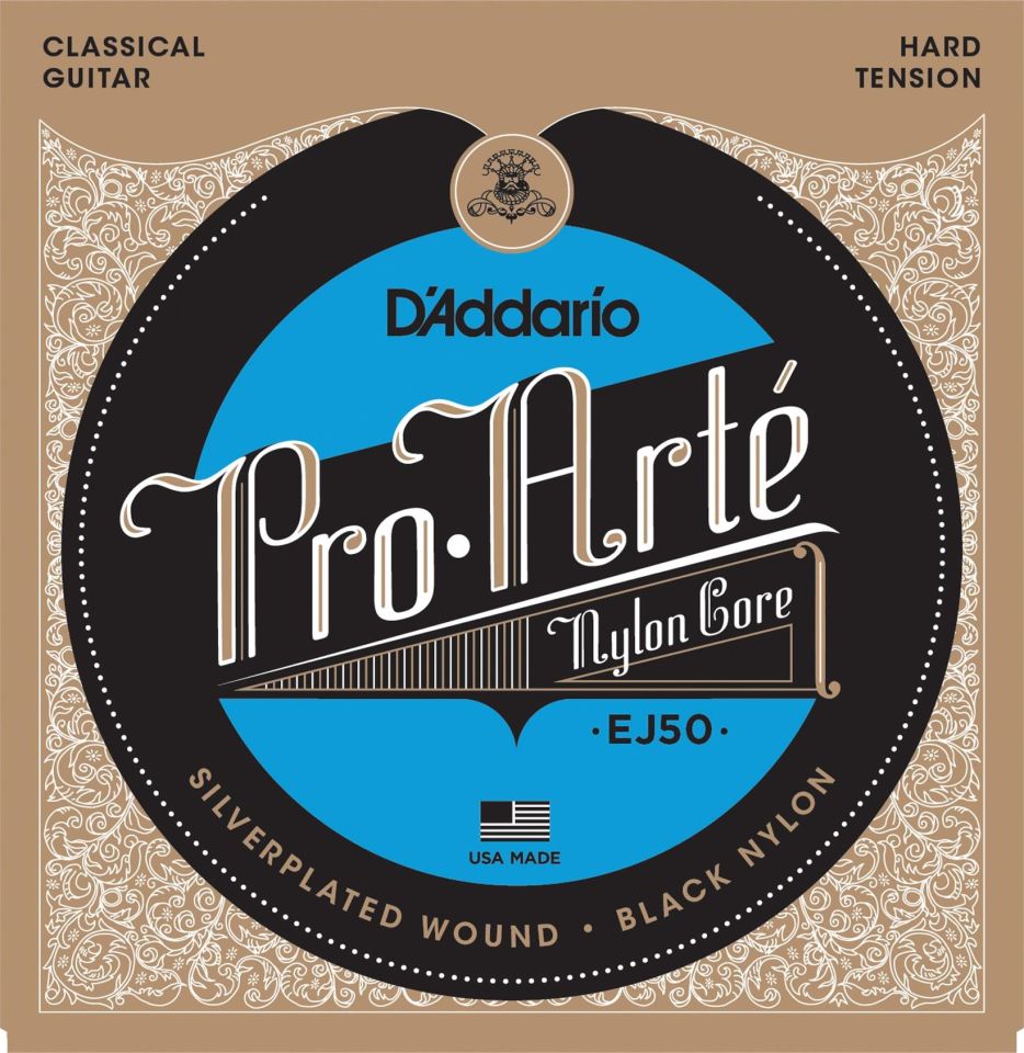 DADDARIO EJ50 PRO-ARTE KLASİK GİTAR TEL SETİ, HARD TENSION