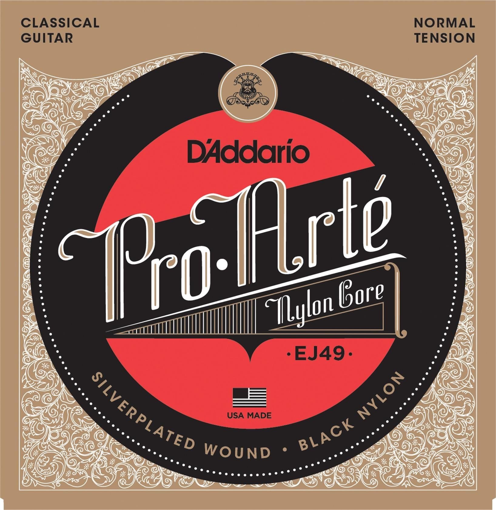 DADDARIO EJ49 PRO-ARTE KLASİK GİTAR TEL SETİ, NORMAL TENSION
