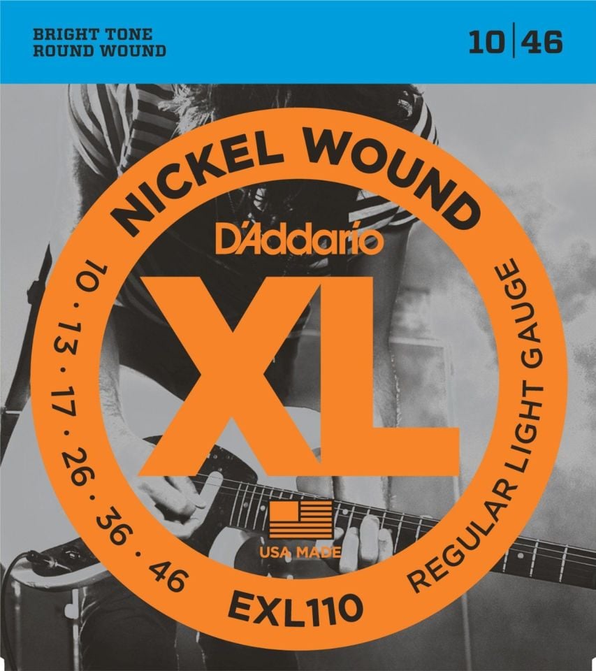 DADDARIO ELEKTRO GİTAR TEL SETİ, XL, 10-46, NICKEL WOUND, R