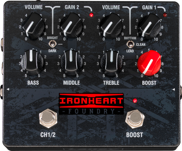 Laney Ironheart IRF-LOUDPEDAL 60W 2 Kanal Amfi Pedalı
