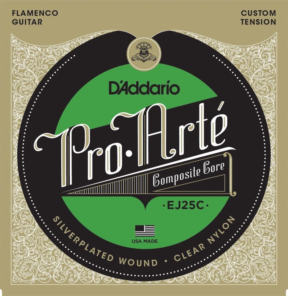 DADDARIO EJ25C PRO-ARTE KLASİK GİTAR TEL SETİ, FLAMENCO, COMPOSITE
