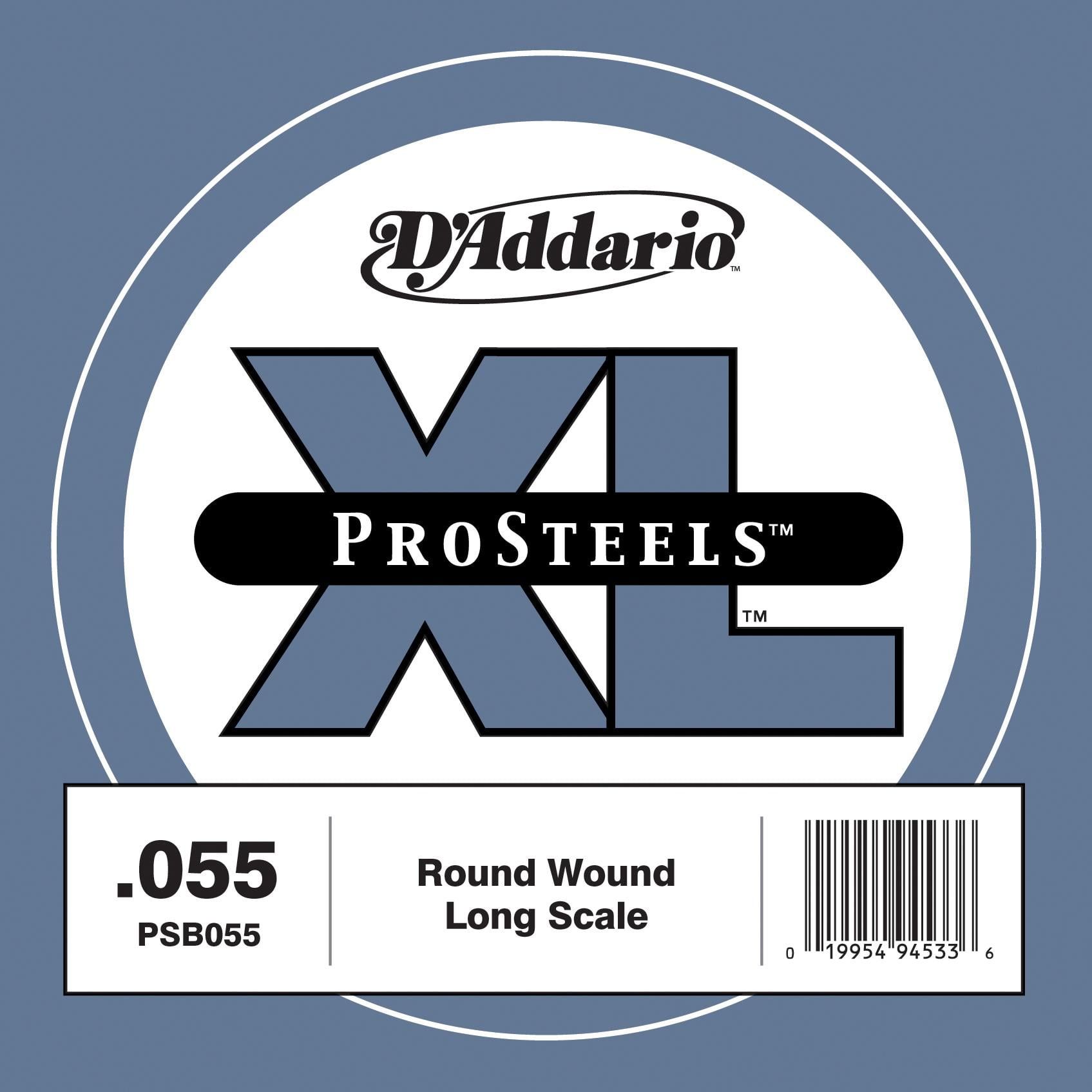DADDARIO PSB055 BASS TEK TEL, D-(RE), PRO STEELS, 0.055