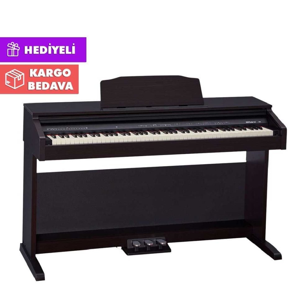 ROLAND RP30-CRL Gülağacı Dijital Duvar Piyanosu - (Tabure & Kulaklık Hediyeli)