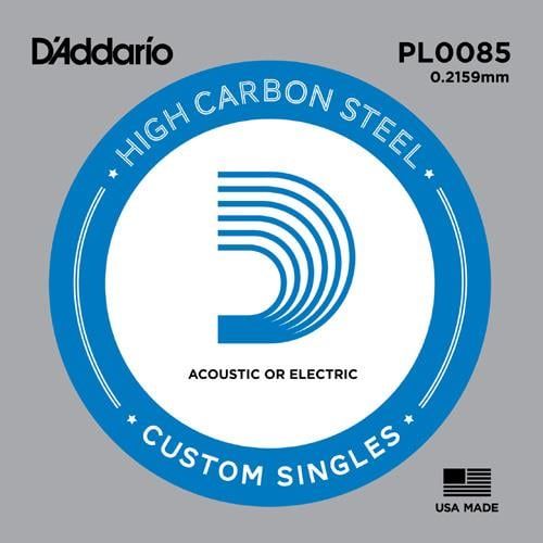 DADDARIO PL0085 ELEKTRO VE AKUSTİK TEK TEL, E-(Mİ), YÜKSEK KARBONLU ÇELİK