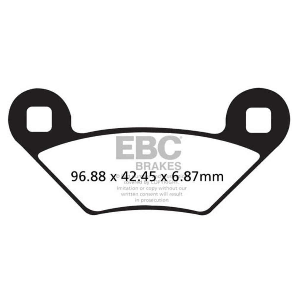 EBC FA475R POLARIS SPORTSMAN 400/570/800/1000 SINTER ÖN ARKA FREN BALATASI