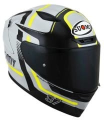 SUOMY TRACK-1 KASK NINETY SEVEN GREY-YELLOW