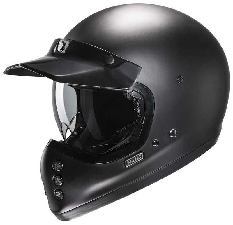 HJC V60 KASK SEMI FLAT SİYAH