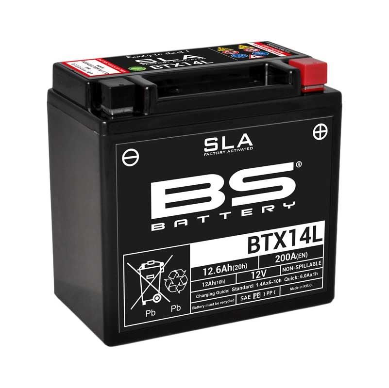 BS BATTERY BTX14L (SLA) Motosiklet Aküsü SLA Tipi