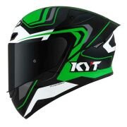 KYT TT-COURSE KASK OVERTECH SİYAH/YEŞİL