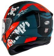 SUOMY SPEEDSTAR KASK TACTIC DARK GREEN-WHITE MAT