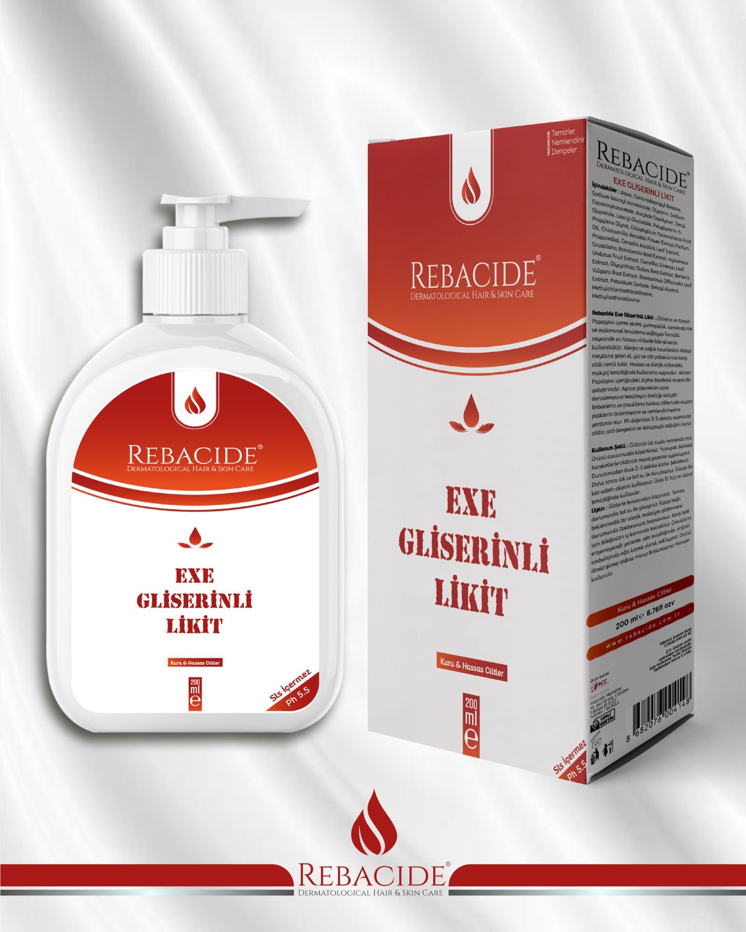 Rebacide Exe Gliserinli Likit 200 ml