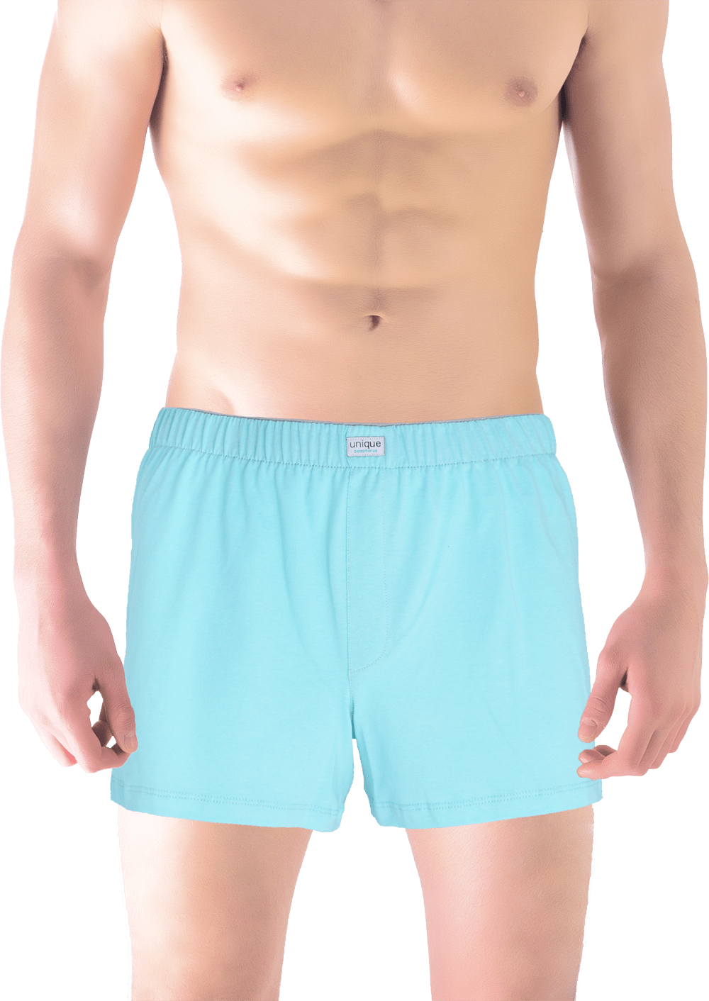 Mint Rengi %100 Pamuk Erkek Boxer