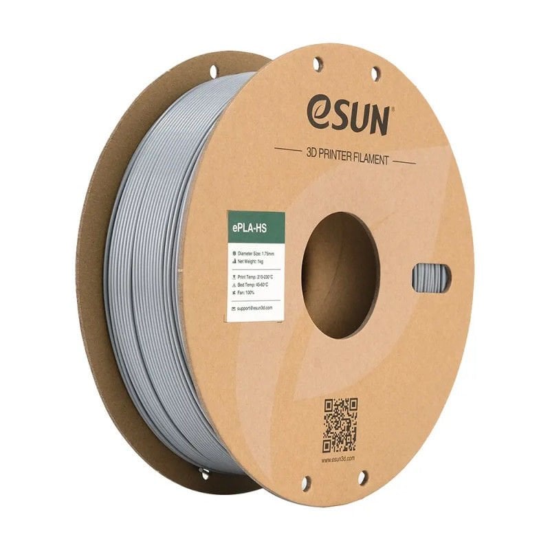 Esun Hyper Speed PLA Gri Filament 1kg 1.75mm