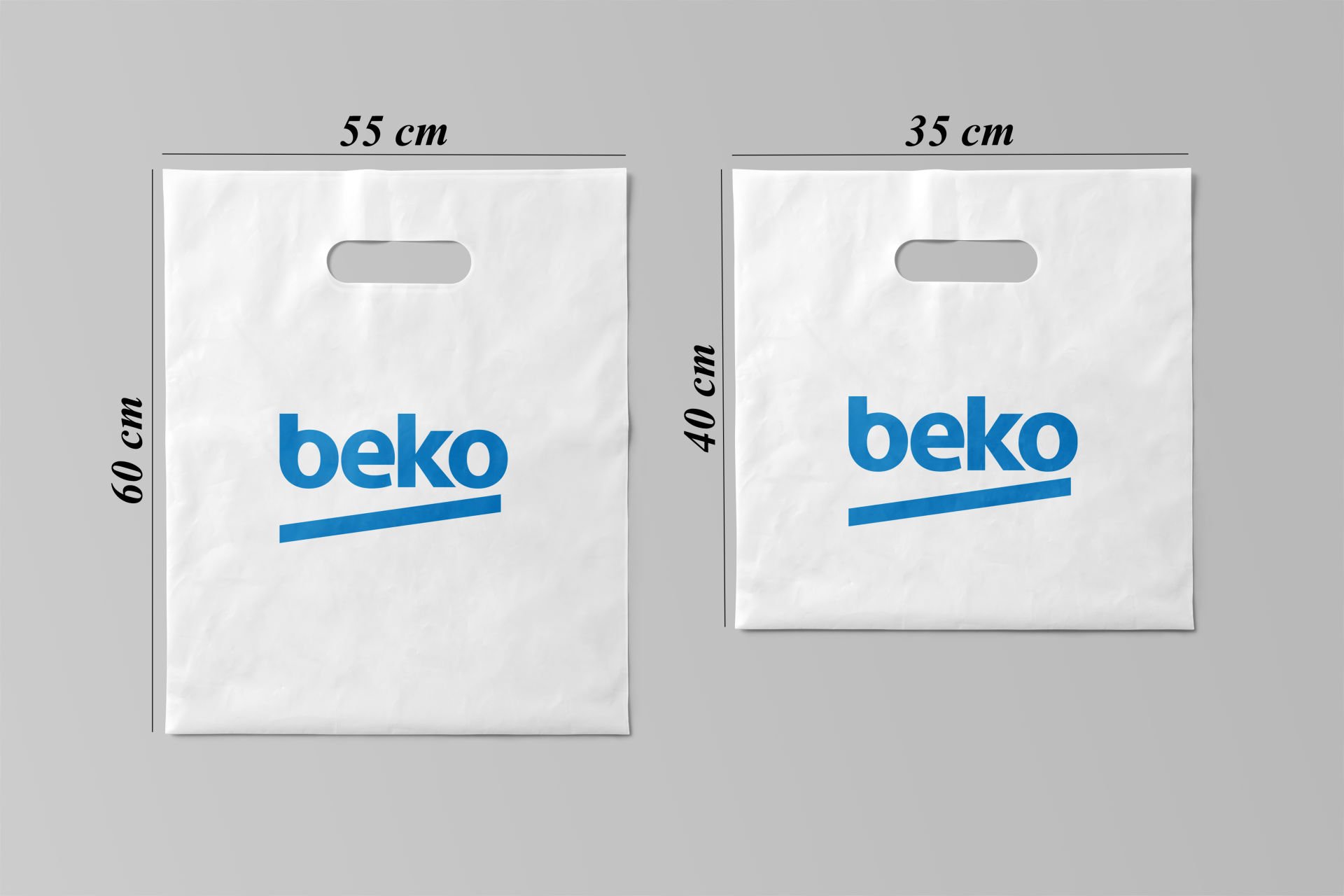 35x40 cm Baskılı Takviyeli Poşet