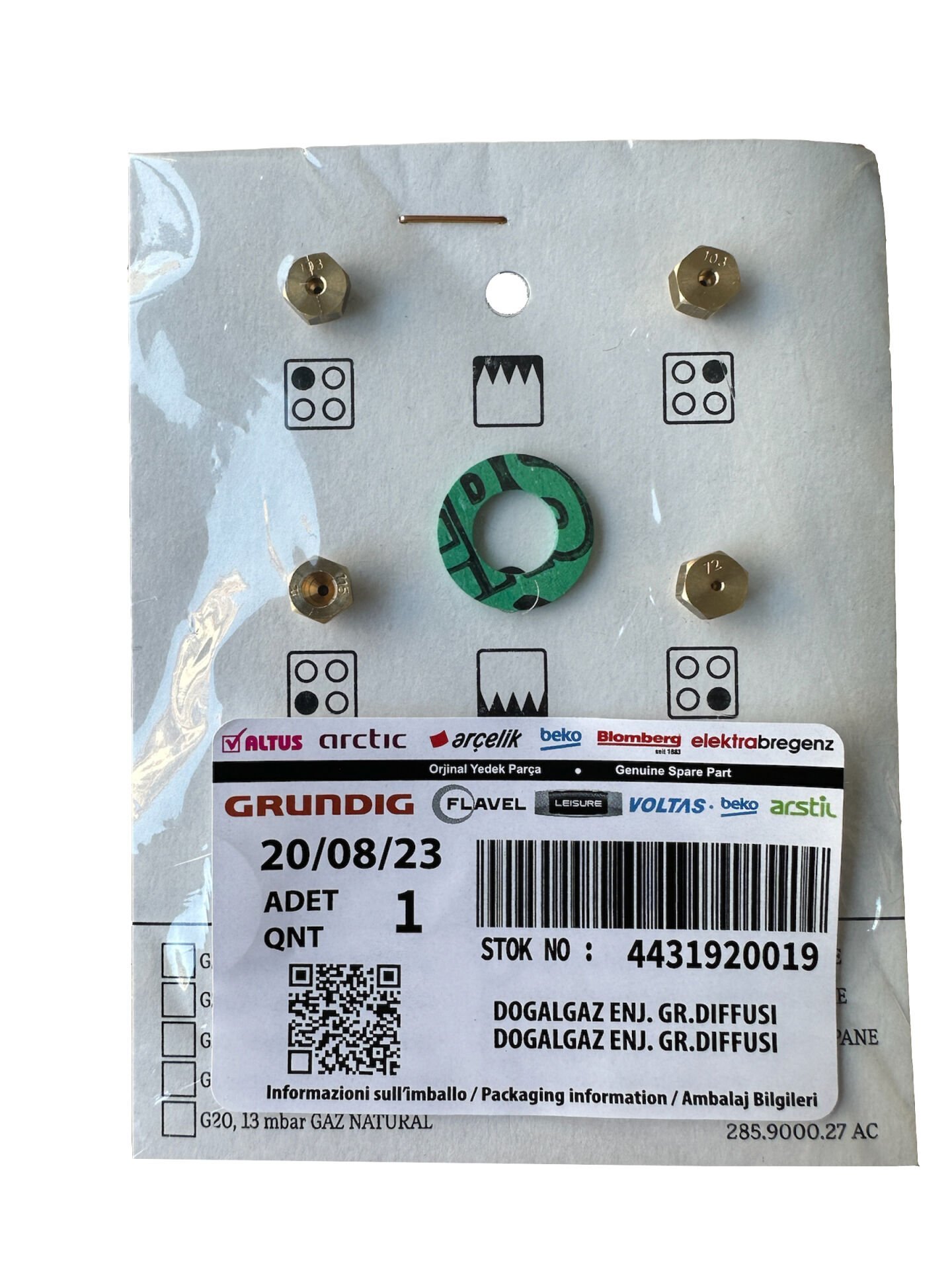 Doğalgaz Dönüşüm Enjektörü