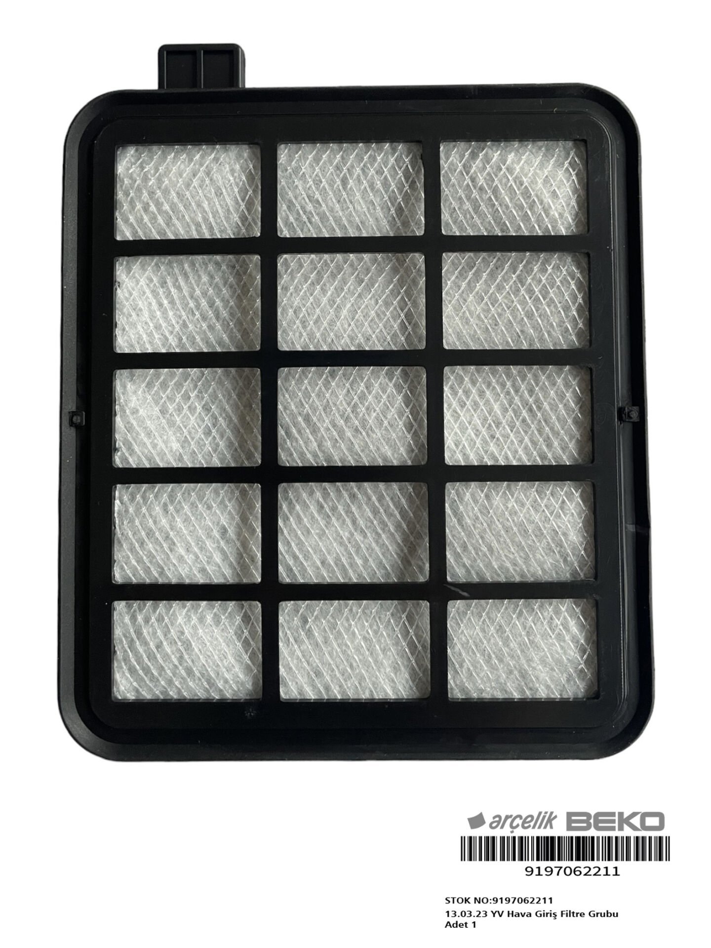 Arçelik & Beko S 7564 Hava Giriş Filtresi