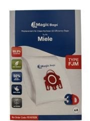 MAGİCBAGS MİELE 5 KATLI 4LÜ KUTU + 1 FİLTRE