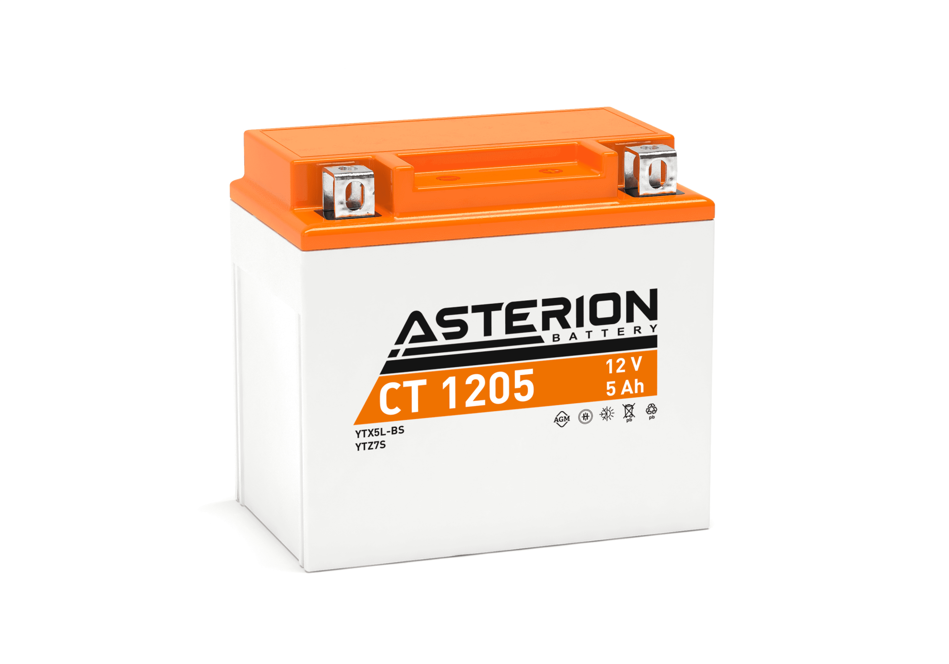 Asterion CT 1205 Agm Akü  YT5L-BS