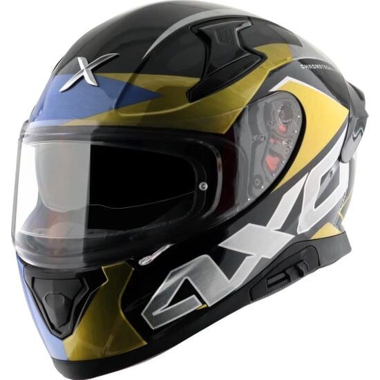 Axor Apex Chrometech Kask Black Blue Gold