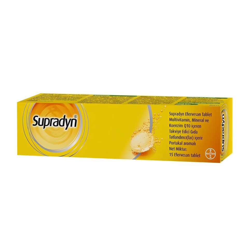 Supradyn Koenzim Q10 15 Efervesan Tablet