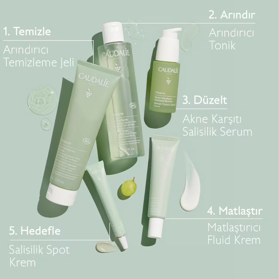 Caudalie Vinopure Nettoyante Purifiante Gel 150 ml